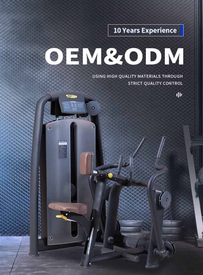 Seated shoulder press machine A003 - Image 3