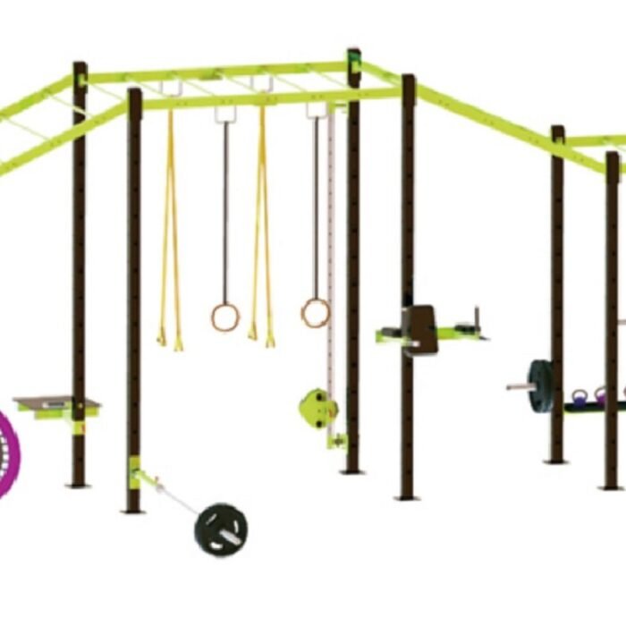 ASJ-C004L Cross Fit Muscle Bodybuilding Fitness Equipment Multi Functional Trainer - Image 4