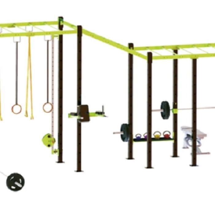 ASJ-C004L Cross Fit Muscle Bodybuilding Fitness Equipment Multi Functional Trainer - Image 3