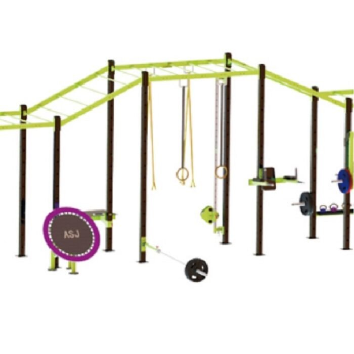 ASJ-C004XL Cross Fit Muscle Bodybuilding Fitness Equipment Multi Functional Trainer - Image 3