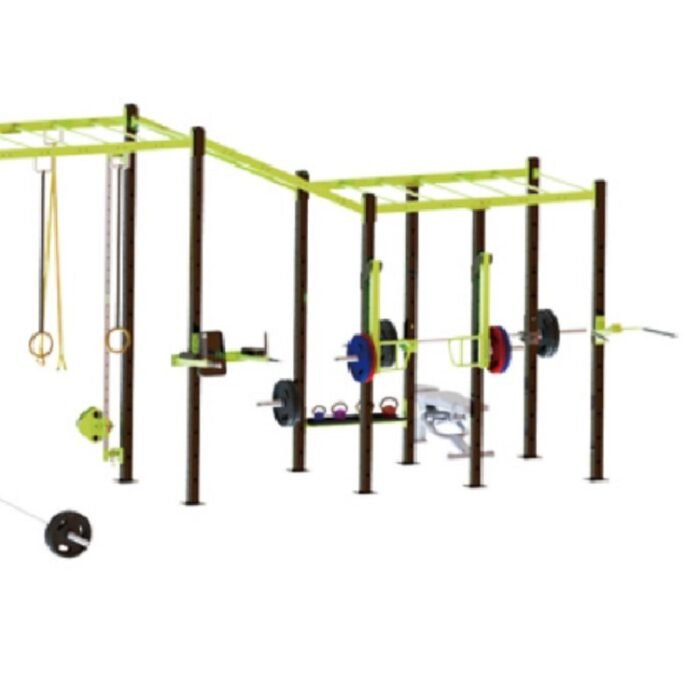 ASJ-C004XL Cross Fit Muscle Bodybuilding Fitness Equipment Multi Functional Trainer - Image 4