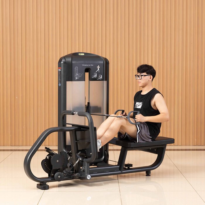 DS010 Long pull Gym equipment Low Row Machine - Image 2