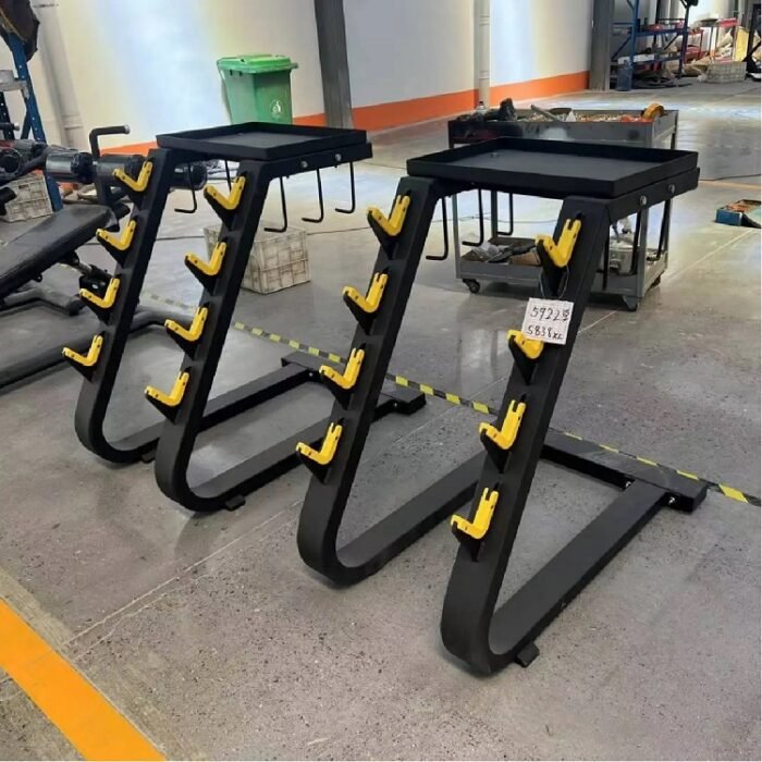 DS066 Barbell Stock Rack Gym Fitness Sets Machine