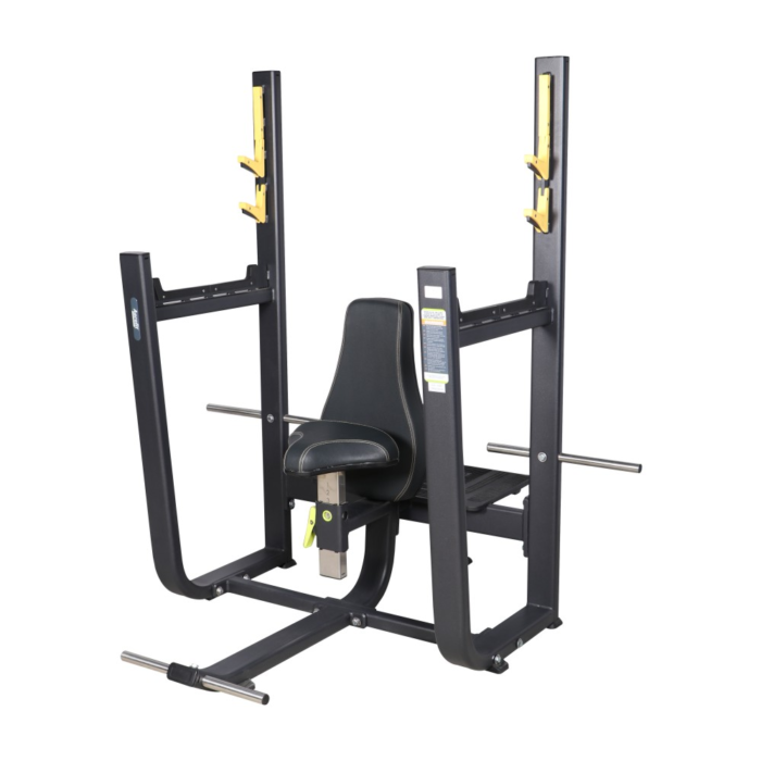 Plated loaded olympic bench commercial gym equipment machine
