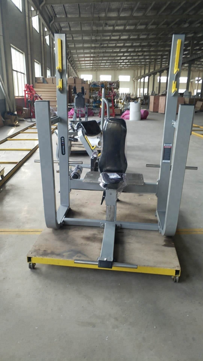 Plated loaded olympic bench commercial gym equipment machine - Image 2