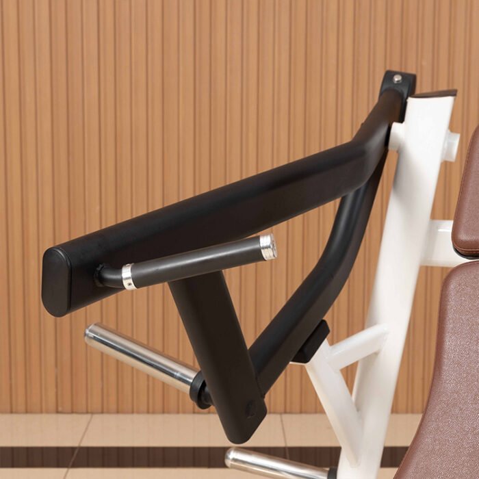 M603 Plate Loaded Shoulder Press Machine Adjustable Press Arms - Image 6