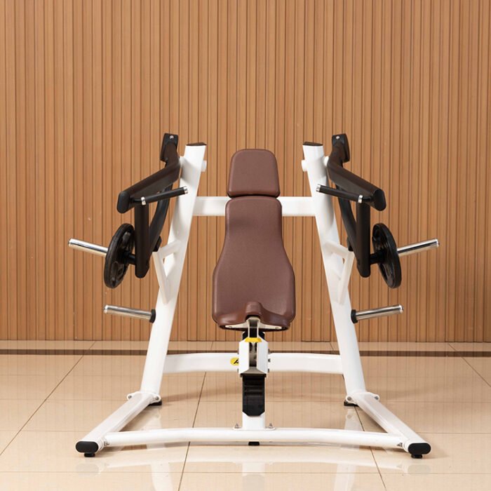 M603 Plate Loaded Shoulder Press Machine Adjustable Press Arms - Image 3