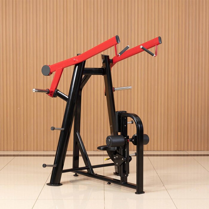 M607 Plate Loaded High Row machine Back Muscle Rowing Trainer