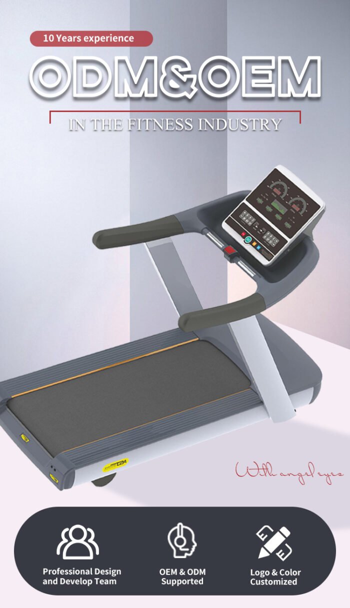 ASJ-9600 Commercial Treadmill with TV Screen - Image 6