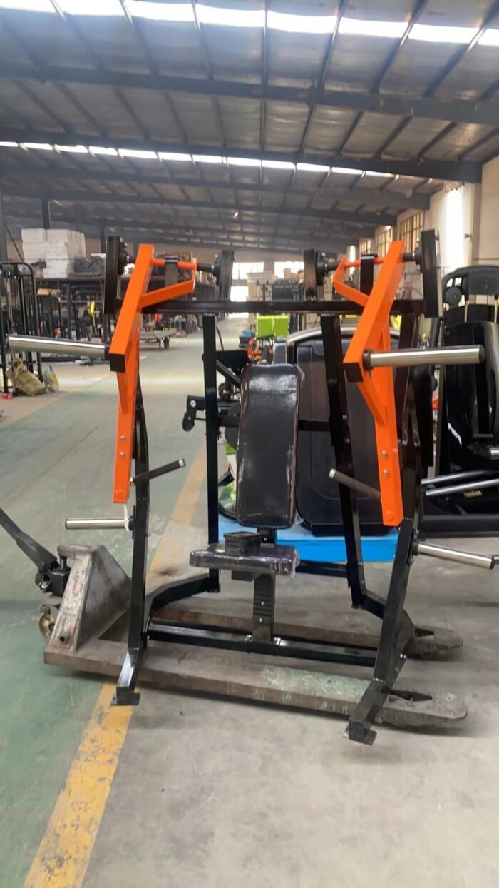 Plate loaded strength machine decline chest press gym equipment XM02 - Image 5