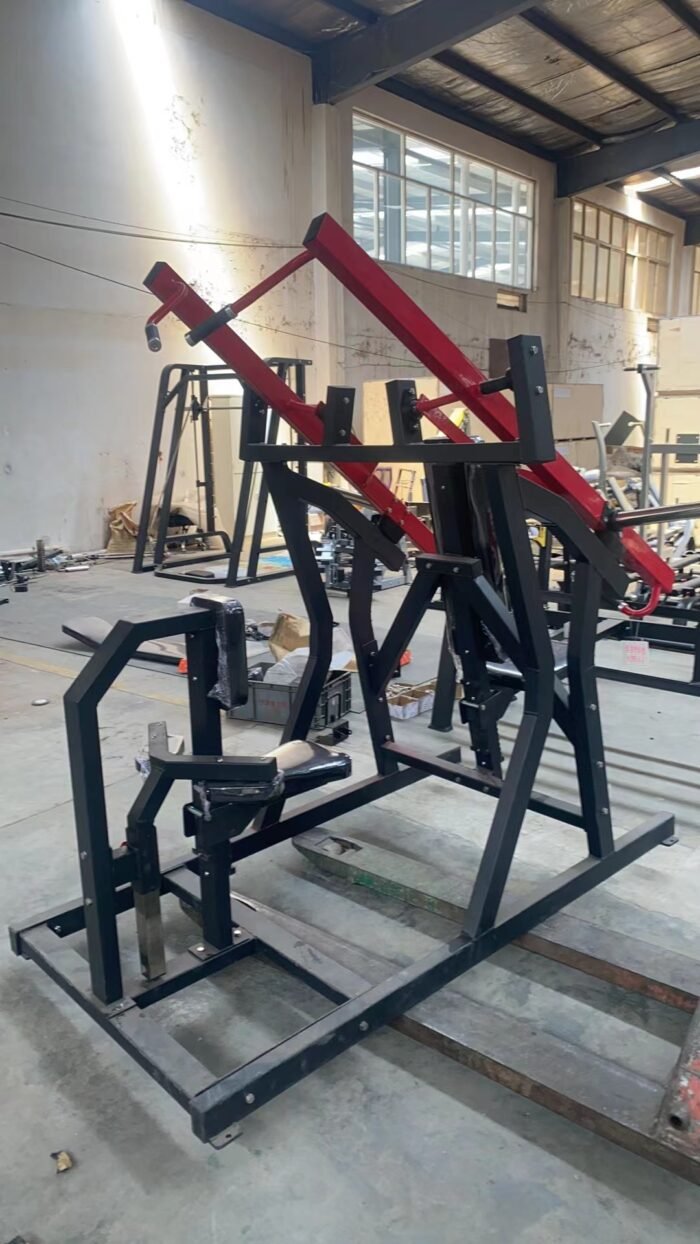 Plate loaded strength machine decline chest press gym equipment XM02 - Image 6
