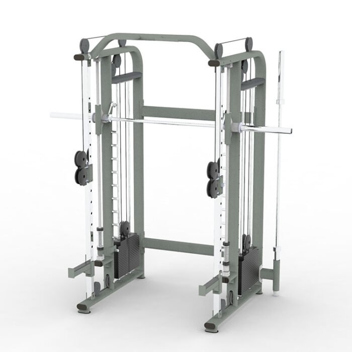 A084 functional trainer cable machine smith squat rack - Image 2