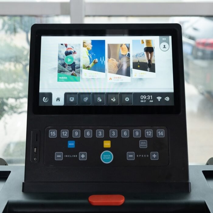 ASJ-9100 Commercial Treadmill with TV Screen - Image 5
