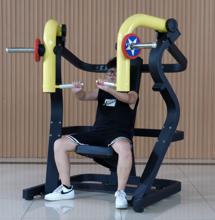 Fitness Equipment professional Pin Loaded ASJ-Z962S Chest Press gym equipment - Image 3