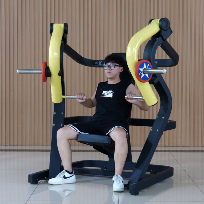 Fitness Equipment professional Pin Loaded ASJ-Z962S Chest Press gym equipment - Image 2