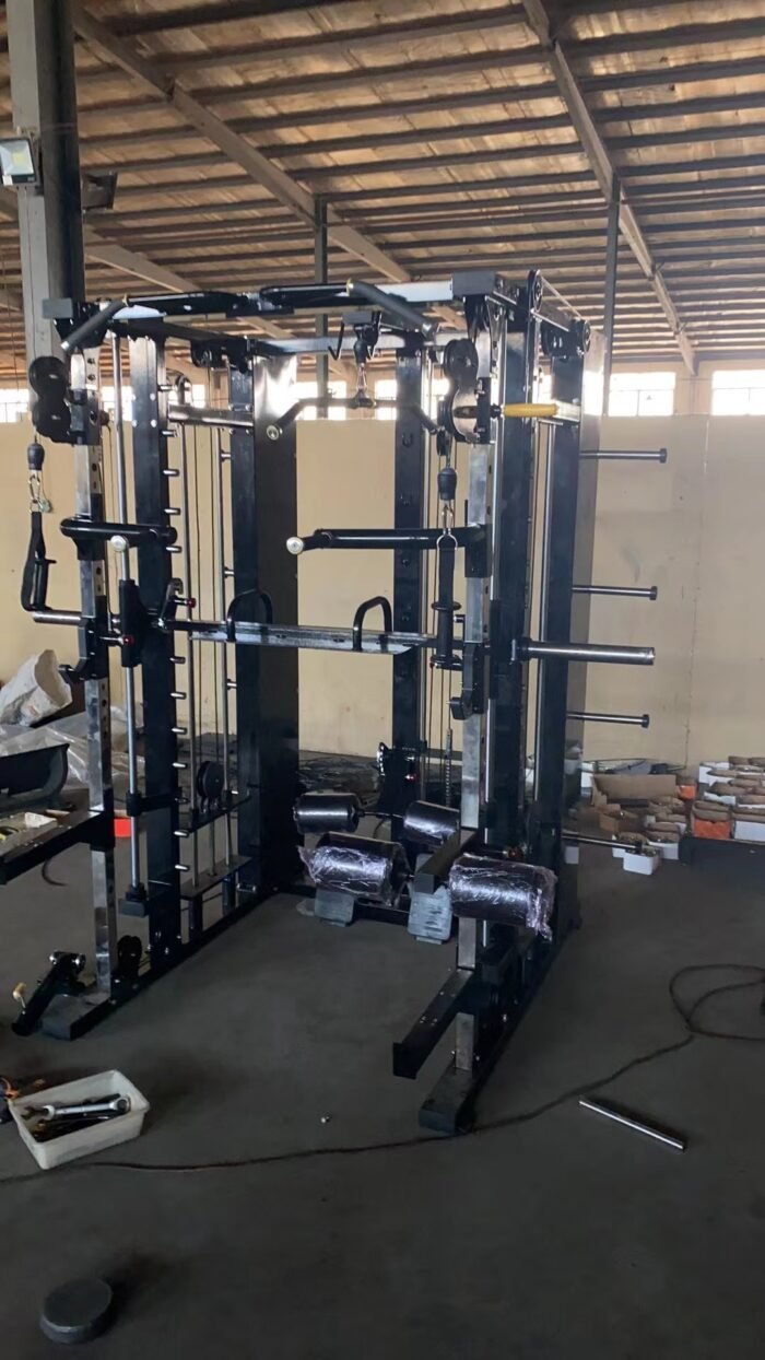 S112 multi functional trainer squat rack machine commercial gym equipment - Image 6