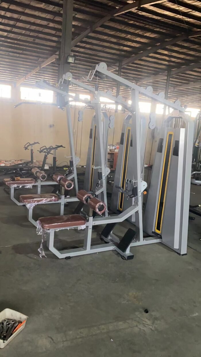 S069 Lat Pulldown & Row  Machine commercial fitness gym equipment - Image 3