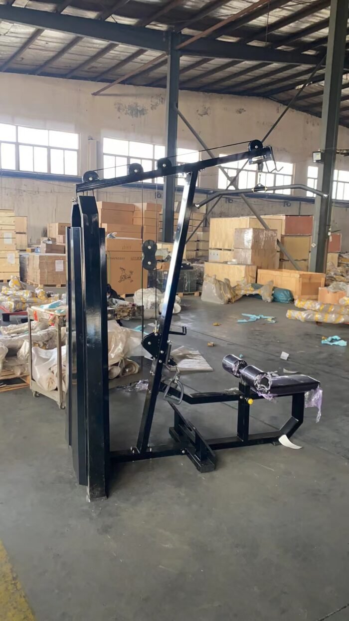 S069 Lat Pulldown & Row  Machine commercial fitness gym equipment - Image 4